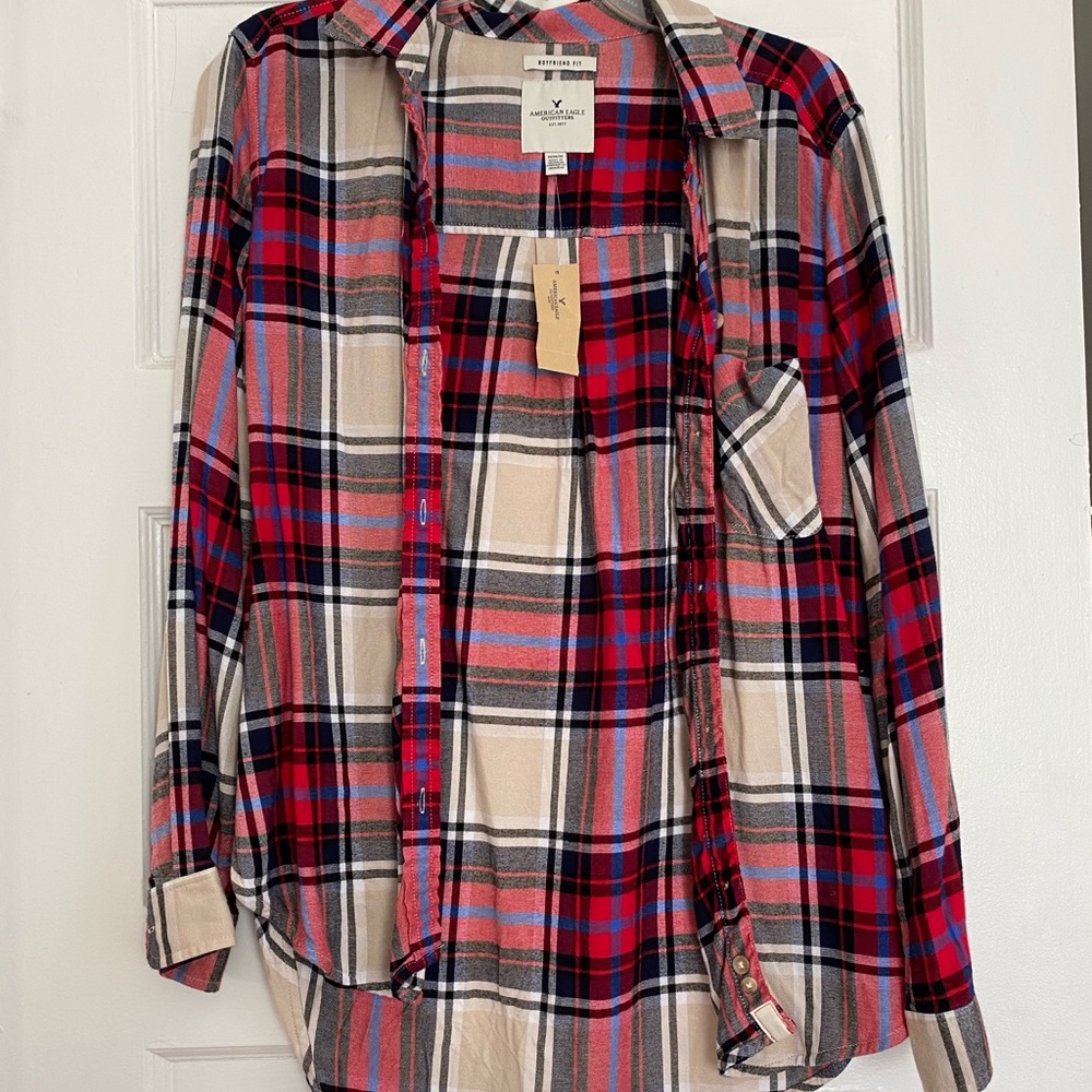 Women’s American Eagle Long Flannel